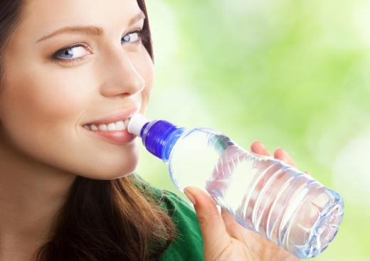 Bottled water is a luxury version of an item that's a necessity.