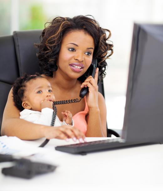 Some parents can now telecommute, so they can be at home with their kids.